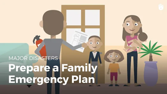 Prepare a Family Emergency Plan Disasters