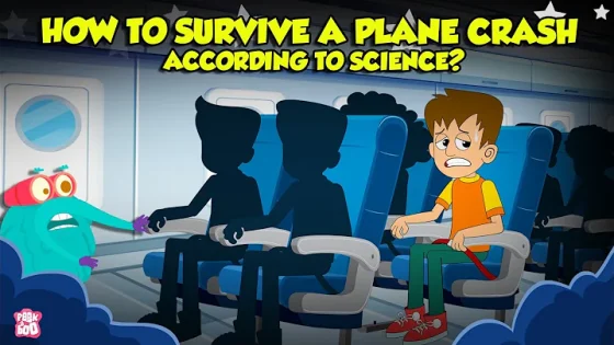 Airplane Safety Instructions How to Survive Plane Crash? Air Disasters Tips Dr. Binocs Show